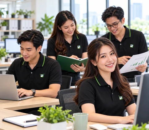 ทีมงานบัญชี Greenpro KSP Accounting ภายในสำนักงาน
